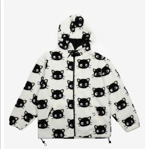Unopened Sanrio x Dumbgood Chococat Sherpa Zip Hoodie